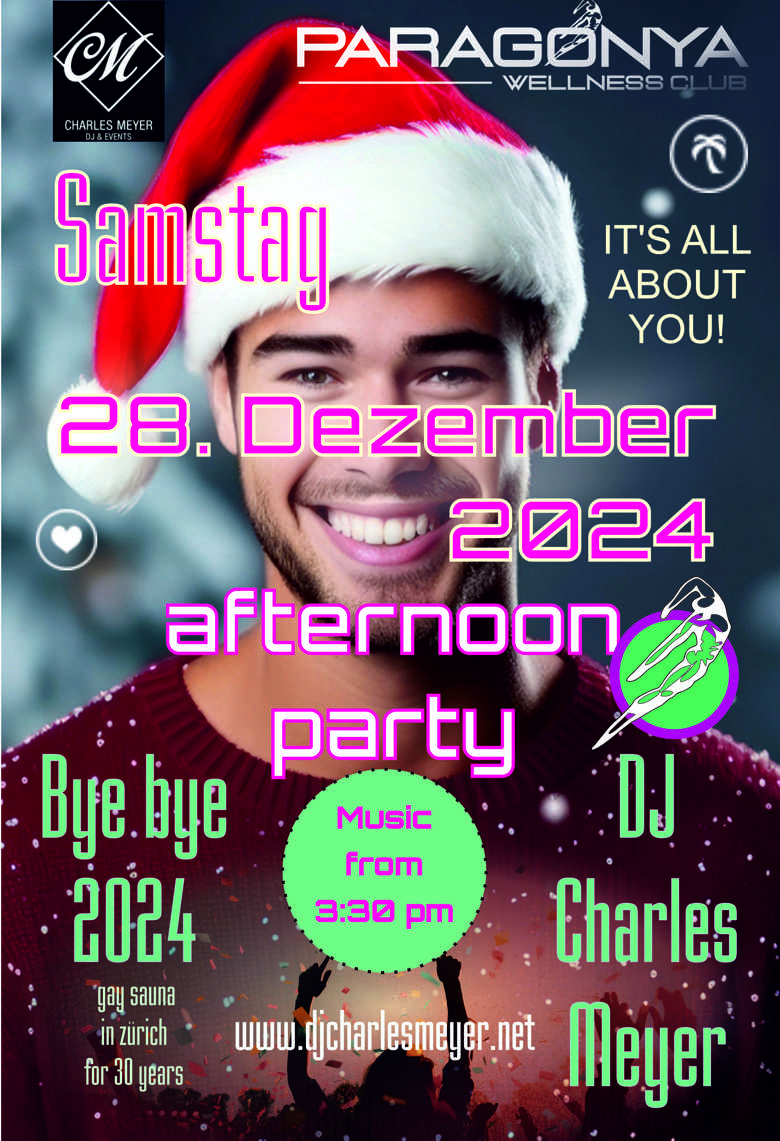 Samstag - 28. Dezember 2024 Afternoon Party